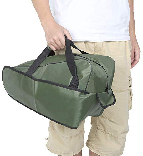 HERCHR Borsa per Motosega,Borsa da Trasporto in Tessuto Oxford Borsa Universale per Motosega Custodia Protettiva per Accessori da Giardinaggio Domestici