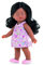 Corolle 9000240040 - Mini Corolline Rosaly, Vollvinylpuppe mit langem Haar und Blumenkleid in Geschenkbox, Vanilleduft, 20cm