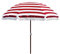 Sombrilla Terraza Parasol Jardin Raya Sombrilla de Playa con Ancla de Arena, Franja, Impermeable a Prueba de Viento Sombrilla Sombrillas de Patio para el Patio Trasero de La Piscina al Aire Libre
