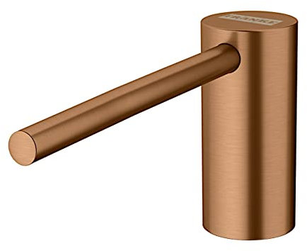 FRANKE Auslaufkopf für Spülmittelspender ATLAS Edelstahl Kupfer mit 350 ml Füllvolumen/Dispenser/Seifenspender/Zubehör