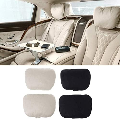 PROEI Autokissen Kopfstütze S-Klasse Ultraweiches Kissen für Mercedes-Benz S-Class S400 S450 S600 S560, Nackenkissen zum Fahren, Kopfstützenkissen für Autositz, Kopfstützenkissen,B