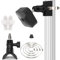 Kamera Halterung für Blink Kamera Outdoor & Blink Indoor, Verstellbare Masthalterung Pole Montagehalterung Wandhalterung für Blink Mini & Blink XT/XT2, Kamera Halter Zubehör für Blink Kamera, 1 Stück