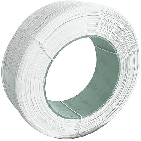 kela Bindedraht | 2x25 m x 3 mm breit | Pflanzendraht Kabelbinder für Ladekabel, Computerkabel, Kopfhörer, Tütenverschluss, Beutelverschluss (50 m)