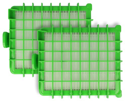 vhbw Filterset 2x Staubsaugerfilter kompatibel mit Rowenta RO547311/410 | RO5485, RO5485EA Staubsauger - HEPA Filter Allergiefilter