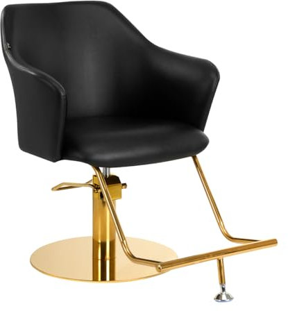 ACTIVESHOP FRISEURSTUHL GABBIANO Marbella Gold-SCHWARZ