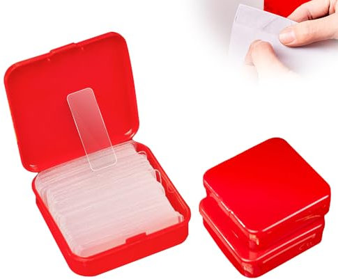 Doppelseitiges Klebeband Extra Stark - Nano Tape Ablösbar zum Aufhängen von Bildern, Postern, Teppichen, Fotos (3 Box)