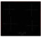 Willow WIH60TPI 60cm Induction Ceramic Hob, Touch Control Electric with Four Cooking Zones, 13 Amp Plug, Touch Controls, Boost