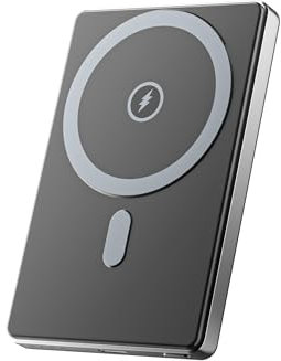 VEN-DENS Wireless Power Bank 10000mAh-15W PD Fast Charging-15W Wireless Charging, Type C Input/Output-Compatible with iPhone 16/15/14/13/12/11/Pro/Max Samsung Galaxy Series