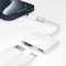 USB C to HDMI Adapter For iPhone 15, Type-C to HDMI Adapter 4K, 100W Fast Charge USB C HDMI Adapter, USB C Digital AV Adapter Sync Screen Connector for iPhone 15/15 Pro/16/16 Pro, MacBook, S24, Dell