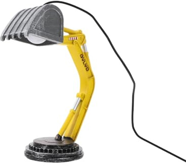 Qerwsdty Bagger Tischlampe BAU Junge LED Weihnachtslicht Lichter Kleinkind Büro Lampe für Schlafzimmer