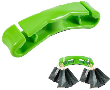 Yistoi Griff Tragetasche Einkaufstasche, Lebensmittels Tasche Halter Griff, Tragegriff für Einkaufstüten, Reduzieren Sie Die Belastung Ihrer Hände, Geeignet für Plastiktüten, Einkaufstüten, Müllsäcke
