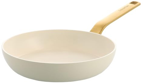 GreenPan Evolution Bratpfanne mit PFAS-freier Antihaftbeschichtung (creme, 24 cm)