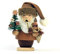 Christian Ulbricht Mini-Räuchermann Weihnachtsmann natur 12cm Erzgebirge