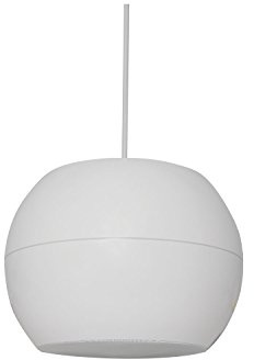 Wide Dispersion Spheroid 2-Way Pendant Speaker | White 5