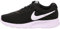 NIKE Tanjun, Zapatillas de Gimnasia Mujer, Black White 011, 37.5 EU