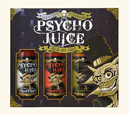 Psycho Juice Gift Box - Extreme Ghost Pepper Collection 1