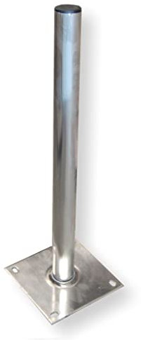 A.S.-SAT ALU Standfuß - 60cm - Rohrdurchmesser 50mm