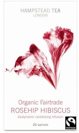Hampstead Tea Rosehip Hibiscus 20bag X 5 (Pack of 5)