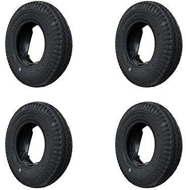 Set Decke Reifen + Schlauch 4.80/4.00-8 KENDA Anhängerreifen DDR-HP