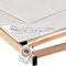PROCAVE | Hochwertiger Filzschoner für Lattenrost | Schützende Matratzenunterlage 140x220 cm | Atmungsaktiver Matratzenschoner aus Nadelfilz | Made in Germany