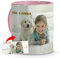 Taza Personalizada con Foto y Texto. Regalo Único para Mamá. Sorpresa con Imagen Personalizada. Taza Especial para el Día de la Madre. Caneca Personalizada. Personalized Gifts. Interior y Asa Rosa