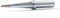 Weller ET KL (4ETKL-1) Lötspitze Meißelform zum Weller WE 1010, Breite 1,2 mm, Dicke 0,4 mm, 1 Stück