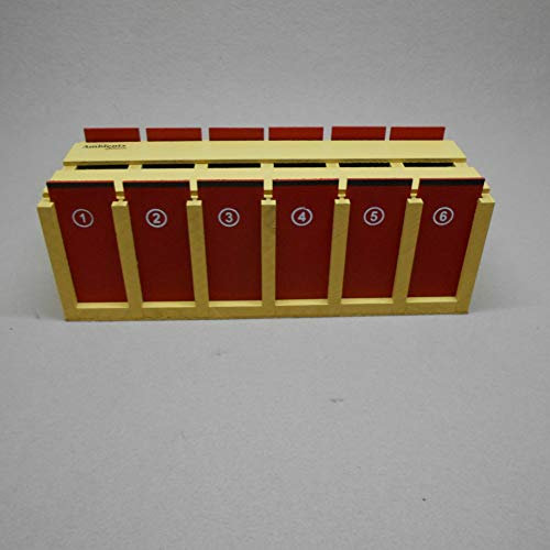 Cajón para 6 Toros de Juguete de Madera MDF, Maqueta Tradicional Taurina con 6 Toritos de Plástico Incluidos – Juguete de Colección, Ideal para Fiestas Taurinas y Desencajonadas - Hecho a Mano