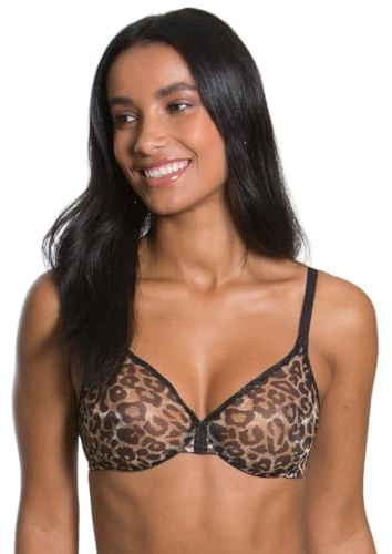 Gossard Damen Glossies Leopard Moulded BH