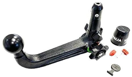 Asta sferica 932223601090 per gancio di traino Westfalia rimovibile (non universale)