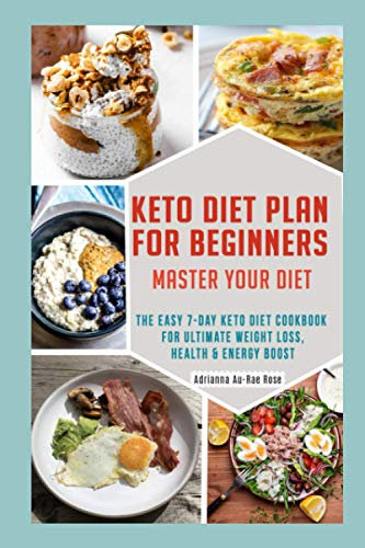 Keto Diet Plan For Beginners: Master Your Diet, The Easy 7-Day Keto Diet Cookbook For Ultimate Weight Loss, Health & Energy Boost