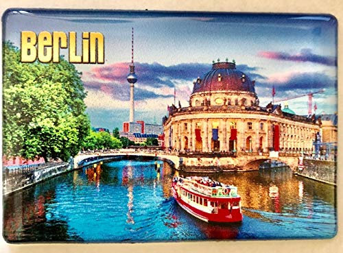 Berlin Kühlschrankmagnet, Berlin Souvenir, Berlin Reiseandenken, Berlin Fridge Magnet, Berlin aimant de refrigarateur, Berlin iman de nevera, Berlin Calamita de Frigorifero, Germany 041101