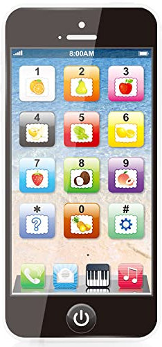 Hyainbom Toy Phone, Baby Toy Phone 12-18 Months, Kids Phone Toy Age 1-6, Toddler Fake Phone Gifts Toys for 6-12 12-18 Months 1-6 Year Old Girls Boys Babies Toddlers Newborn Baby Toys Gifts