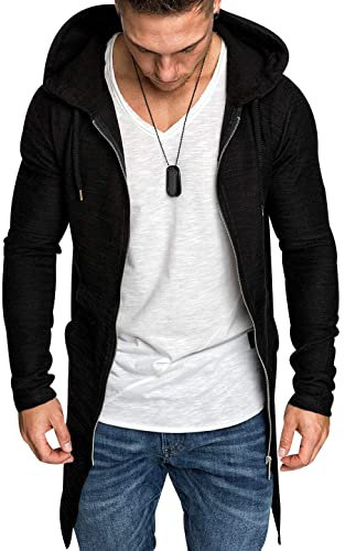 OADOBKICE Outdoor Jacke Herren Jacke Herren Winter Dünne Strickjacke Hemd Jacke Herren Jacke Herren Herbst Lightweight Jacke Herren Puff Jacke Herren Dünne Strickjacke Elegante Jacke Herren Schwarz M