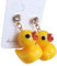 PULABO Schöne Gelbe Ente baumeln Tropfen Ohrstecker Ohrringe Frauen Charming Schmuck Geschenk - Gelb langlebig