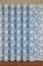 HAFT Gardine mit Kräuselband Jacquard-Stof LOTOS Blumen Motiv (160x250 cm)