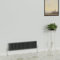 WarmeHaus Radiateur traditionnel Anthracite Horizontal Triple colonne Radiateurs en fonte Chauffage central 300x1192mm