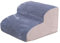 ＡＷＨＡＯ Escalier pour Chien à 2 Marches, Rampe Respirant et Lavable pour Animaux,25 x 29 x 37 cm, Veste Amovible et Lavable, Marche Pied en Éponge à Haute Densité pour Chien Chat, Gris