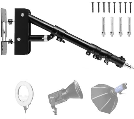 SITTO Wandmontierter Galgenarm für Ringlicht