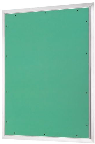 Revisionsklappe Trockenbau 600 x 800 mm – Revisionstür - Wartungsklappe mit 12,5 mm imprägnierter GK-Einlage und Druckverschluss – aus korrosionsbeständigem Aluminium – befliesbar – MW multi werkzeug