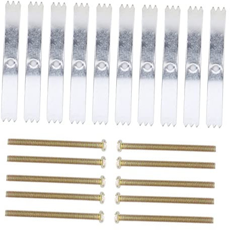 Yardenfun Kit Di Riparazione Del Supporto Per Presa 20 Pezzi 86 Viti Per Il Ripristino Casuale Della Cassetta Della Presa