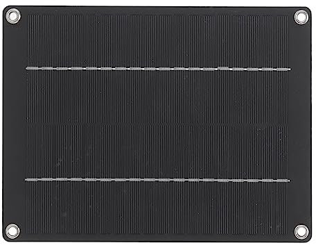 10 W Dünnes, Flexibles Solarpanel, Tragbares Solar-Ladepanel für Auto, Zuhause, Boot, 23 X 17 cm, Geeignet für Notbeleuchtung, Ventilatoren, Wasserpumpen