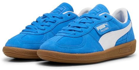 PUMA Palermo Blue Leather Sneakers, blue, 37 EU