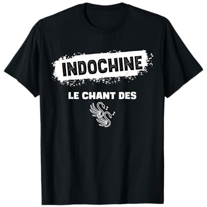 Indochine Cygnes Homme Femme Et Enfant T-Shirt