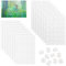 XTUDOU®14 Stück Blanko Puzzle, Puzzle Selber Gestalten, Holz Puzzle Blanko 10×15cm, Weißes Puzzle zum Bemalen für Kindergeburtstag und Kunstprojekte (30 Teile oder 150 Teile)
