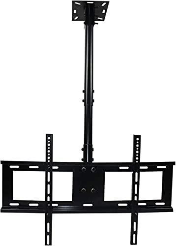 Multifunction Tv Ceiling Mount, Fits 40-60 Inch Lcd Flat Screen And Curved Tvs, Adjustable Height Telescoping Tilt And Swivel, Holds Up To 110 Lb Tv Mount Tv Stand