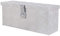 HOMCOM Cassetta Portautensili da 2 kg con Chiusura a Chiave, Valigetta Portautensili in Lamiera di Alluminio, 50x15.5x20.5 cm, Argento