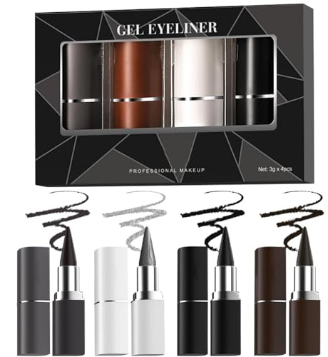 Quick Dry Liquid Eye Liner, Wasserdichter flüssiger Eyeliner, 38,1 x 25,4 x 10,2 cm, bezauberndes stilvolles Damen-Zubehör, Outdoor-Reiseausrüstung für Versammlungen, Alltag