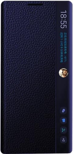Coque en Cuir Haut de Gamme pour Samsung Galaxy Note 20 Ultra. Étui pour Téléphone/Veille/Réveille Toi /Note20 Ultra Smart Phone Case