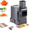 Multifunction Automatic Dicer & Slicer, Electric Commercial Fruit Vegetable Chopper with Dicing Mold Blade, Shredder for Restaurant, Canteen, Hotel & Home Use