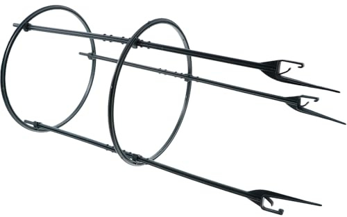 COLLBATH Support Plantes Grimpantes Plastique Étagère pour Pots de Fleurs Protection Vent Intérieur Extérieur Stable et Décoratif pour Vigne Clématites et Plantes Pot